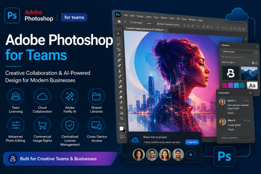 Adobe Photoshop for teams